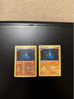Pokemon Lucario #80/113 Holo & Reverse Holo
