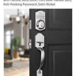 New Revlo Front Door Lock Silver