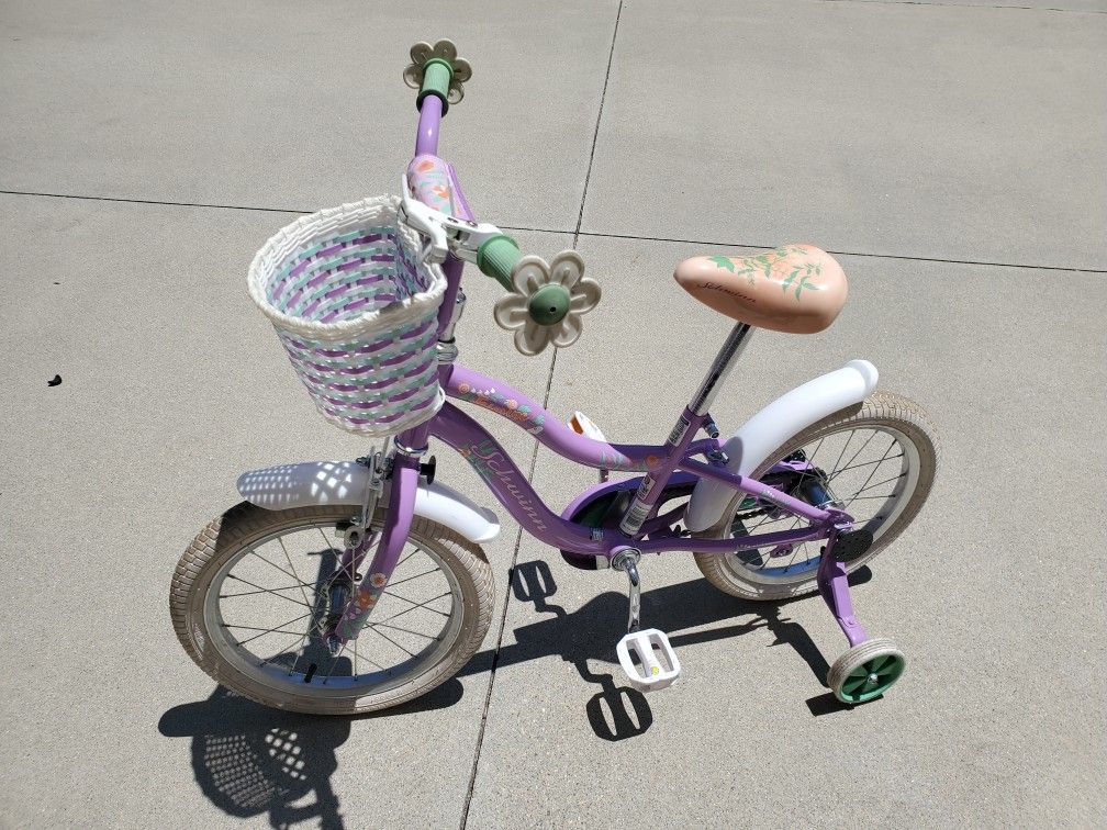Schwinn jasmine 16 kid's bike sale