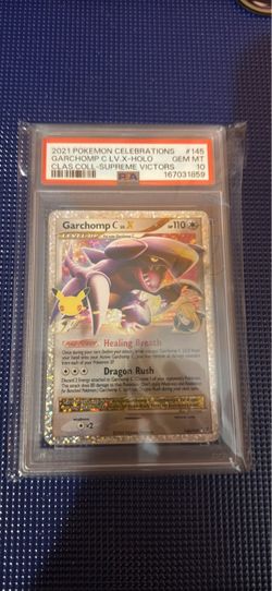 Garchomp C LV.X Holo PSA 10 Gem Mint
