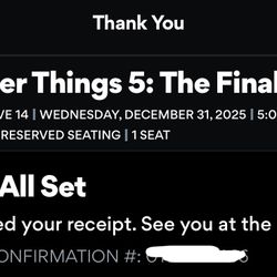 Stranger Things Finale @ AMC The Grove