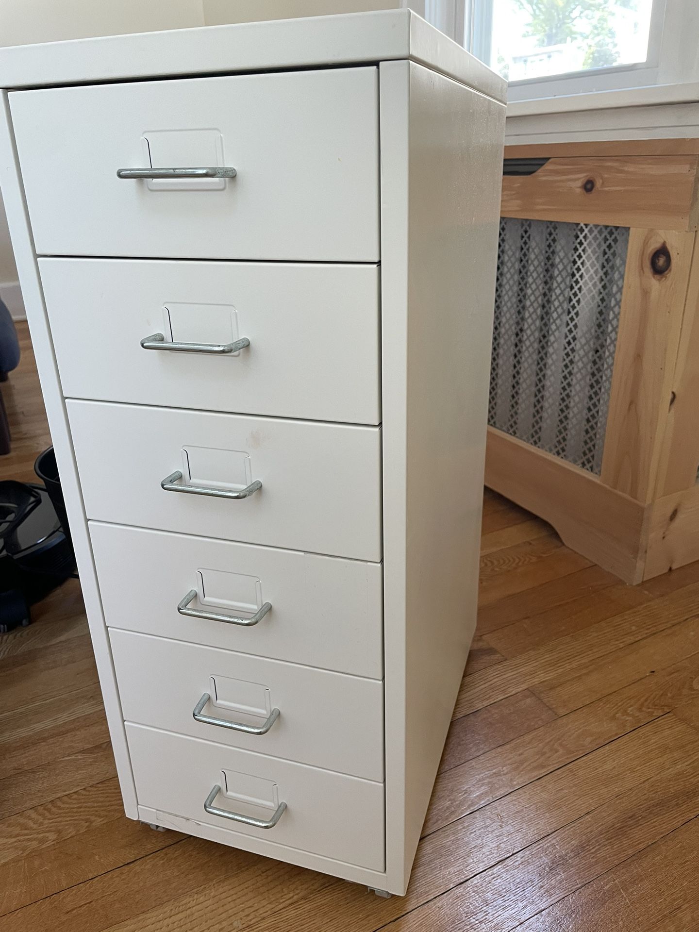 IKEA HELMER Steel Drawer Units on Casters