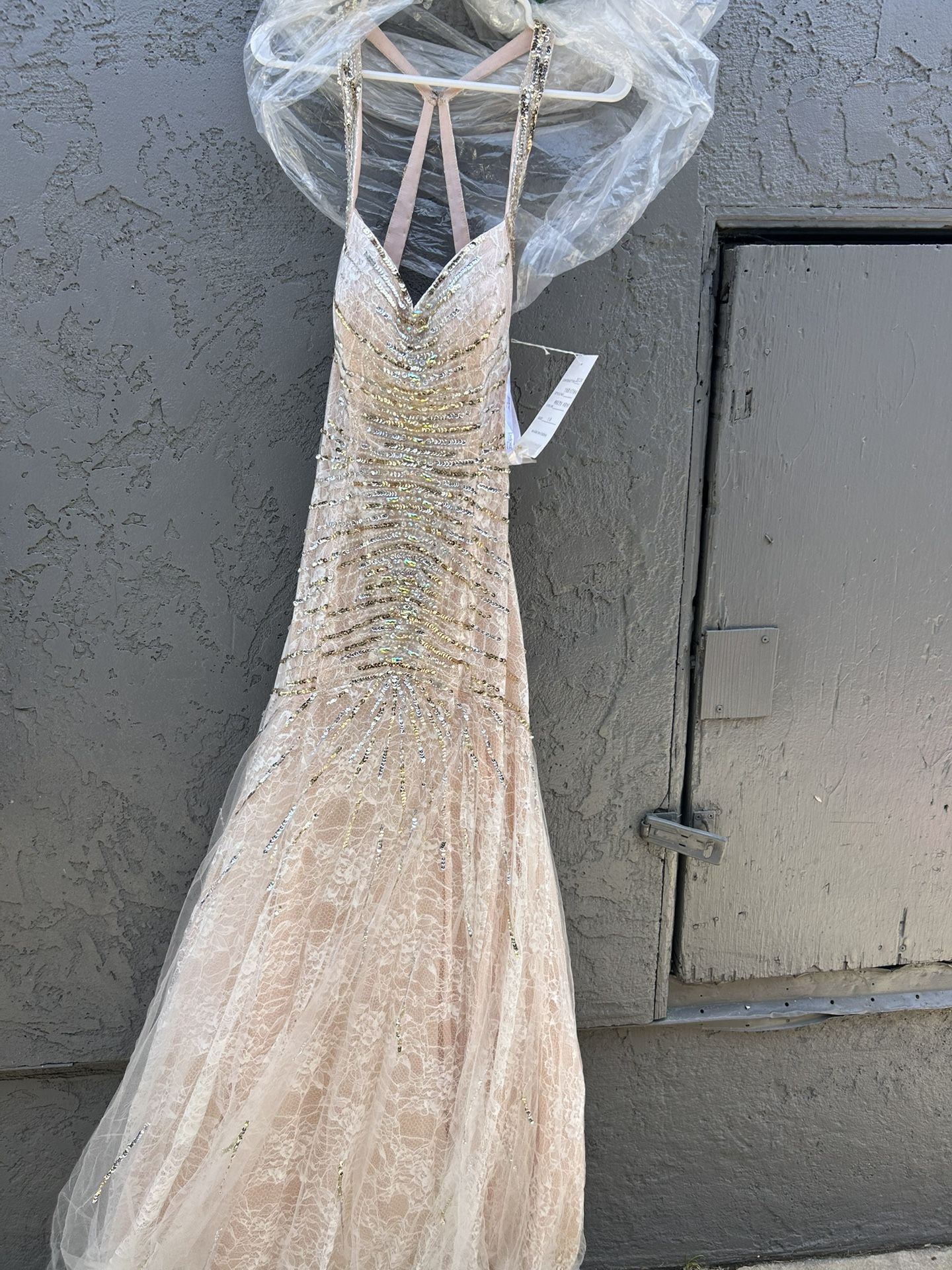 Elegant Sequin Gown