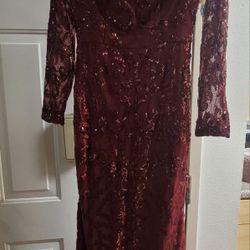 Red Sparking Dress