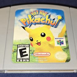 Hey, you Pikachu! - N64 *pending pick-up*