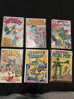12 Silver Age Comic Books