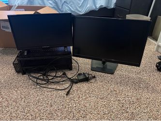 2 Monitors and Stand