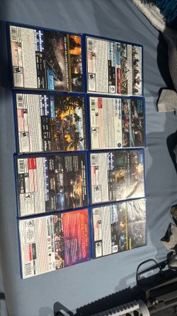 PS 4 Games And PS 5 Game