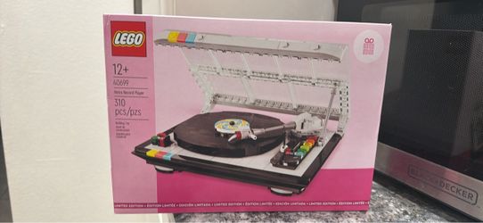 NEW LEGO Retro Record Player Set 40699 Limited Edition