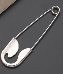 Large Metal Safety Pin hair accessory pin clasp for cardigans shawls