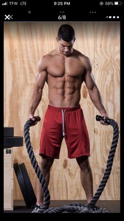 New 18 Feet Conditioning Rope lean and condition abs back arms and chest train like the professional athletes take it to the next Level OBO