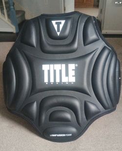 Title Boxing Body Protector Chest Guard