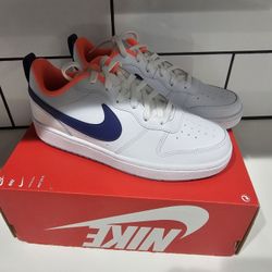 Nike Court Borough Low 2 'White Dark Purple Dust'