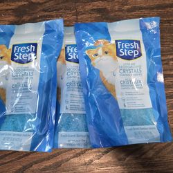 Travel cat litter crystal bags