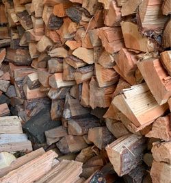 Dry Firewood Fir Maple Alder Cherry Quarter Half Cords