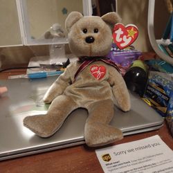 Ty Beanie Babies Signature Bear 1999