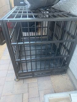 Dog cage 100 obo