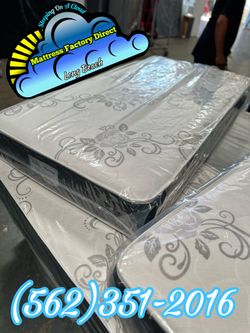 Twin mattress Colchon single individual Nuevo