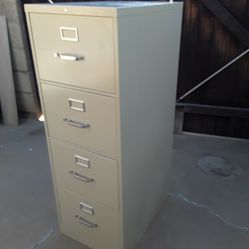 Four Drawer Legal HON File Cabinet