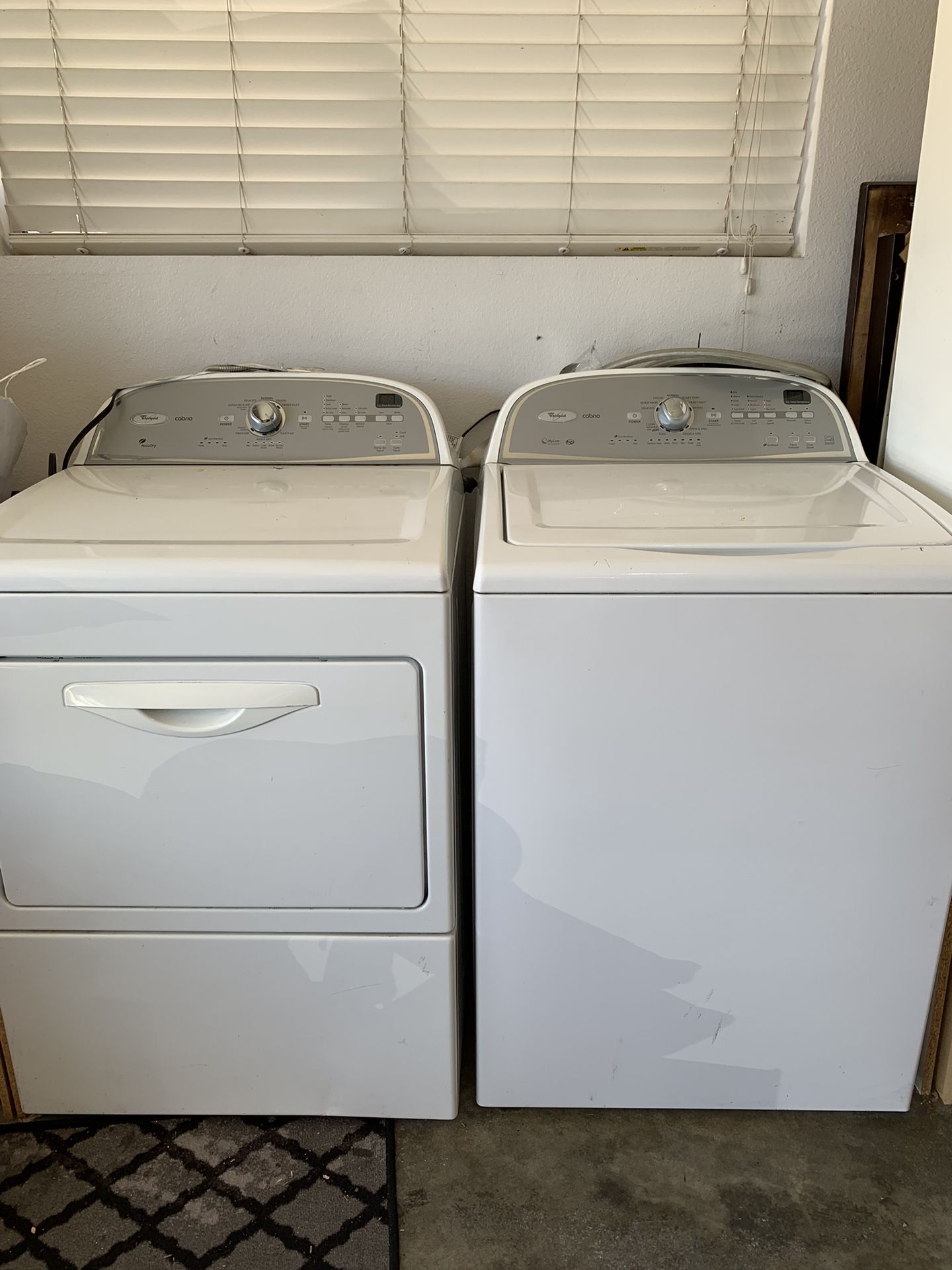 Washer/dryer Set For $400