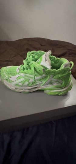 Green Balenciaga Runners Size 11