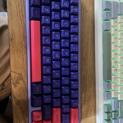 Drop Alt Laser Keyboard W/ Akko Creamy Blue Switches