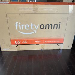 Amazon Fire TV 65" Omni Series 4K UHD smart TV with Dolby Vision, hands-free with Alexa