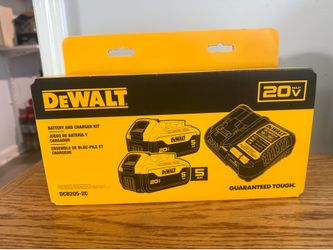 Dewalt battery and charger kit
