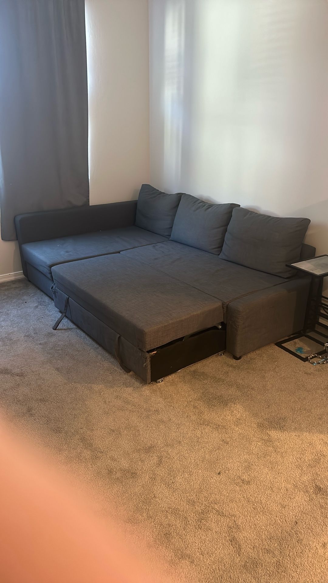 Sectional Lounge Couch (slightly worn)