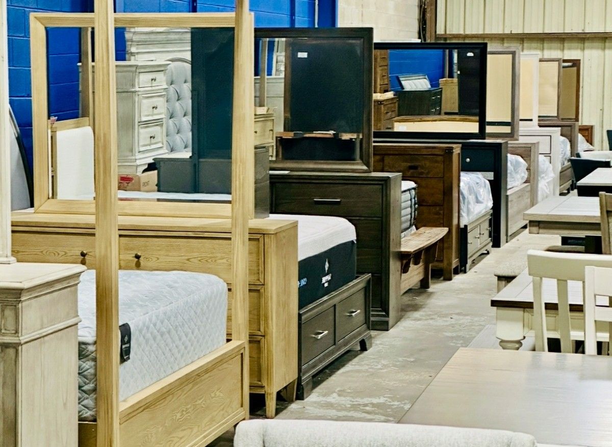 Beds, Dressers, Mirrors, Chests, and Nightstands Marked WAY Down