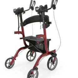 MEDICAL UPRIGHT FOLDING ROLLATOR WALKER