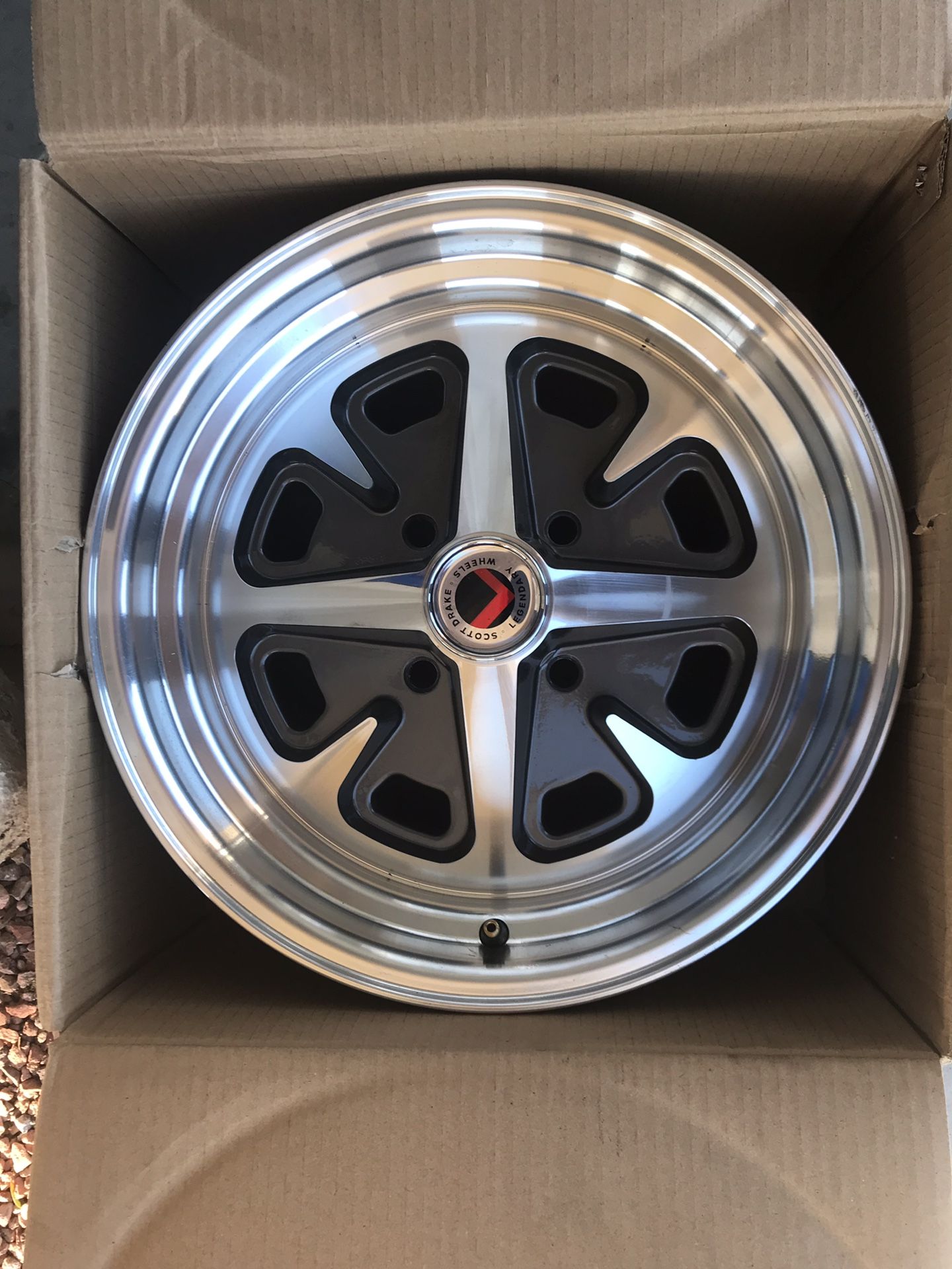 4 Scott Drake Legendary Magnum 400 Alloy Wheels