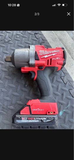 Milwaukee m18 fuel 3/4 impact wrench like new