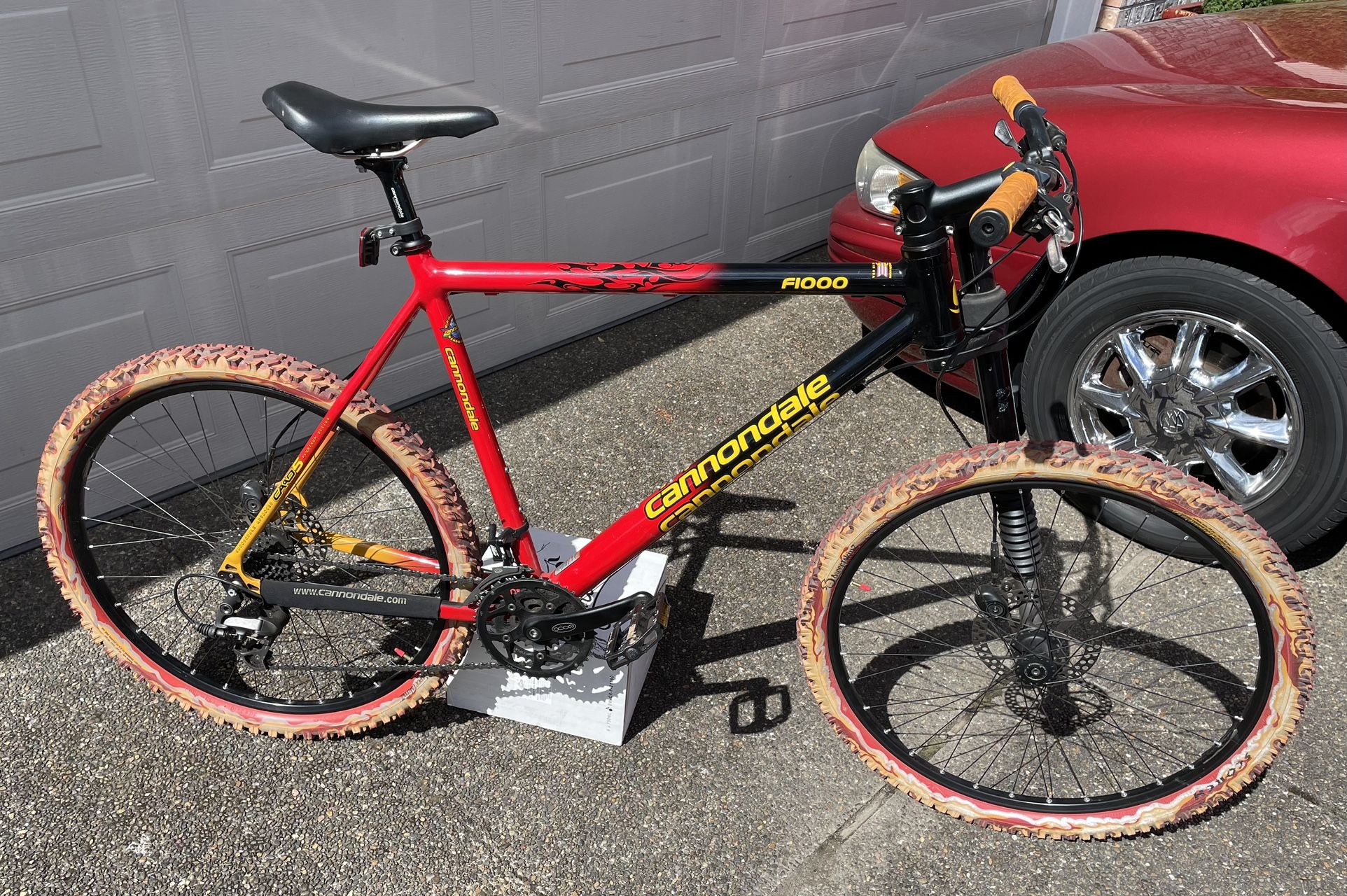 Cannondale F-1000 Lefty Very good condition, Disc Brakes, Aluminum
