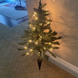24” Lighted Pathway Christmas Tree 