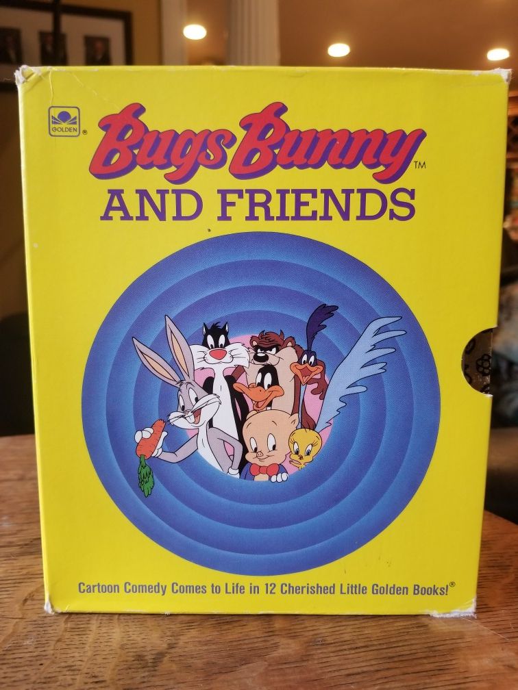 Bugs Bunny And Friends Little Golden Books Set of 12 Vintage Children's Books
