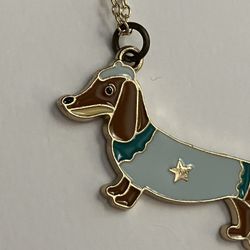 Star Sweater DACHSHUND Dog Charm Necklace - Pet Love Jewelry