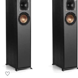 Klipsch Reference R-610F Floorstanding Speaker, Black, Pair