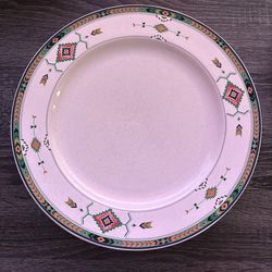 Set of 5 ADIRONDACK STUDIO NOVA (5) 11" Dinner Plates  EXCELLENT all 5   3 have small chip see pictures $75 FOR ALL