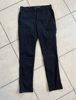 Calvin Klein Men's Black Slim Fit Pants – W29 x L30
