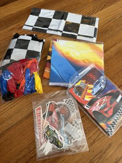 Cars Race Cars Birthday Decorations NEW