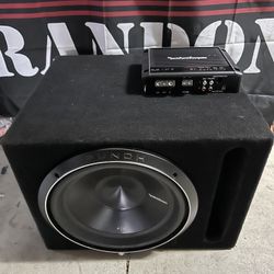 12” Fosgate P3 & 500.1 Amp