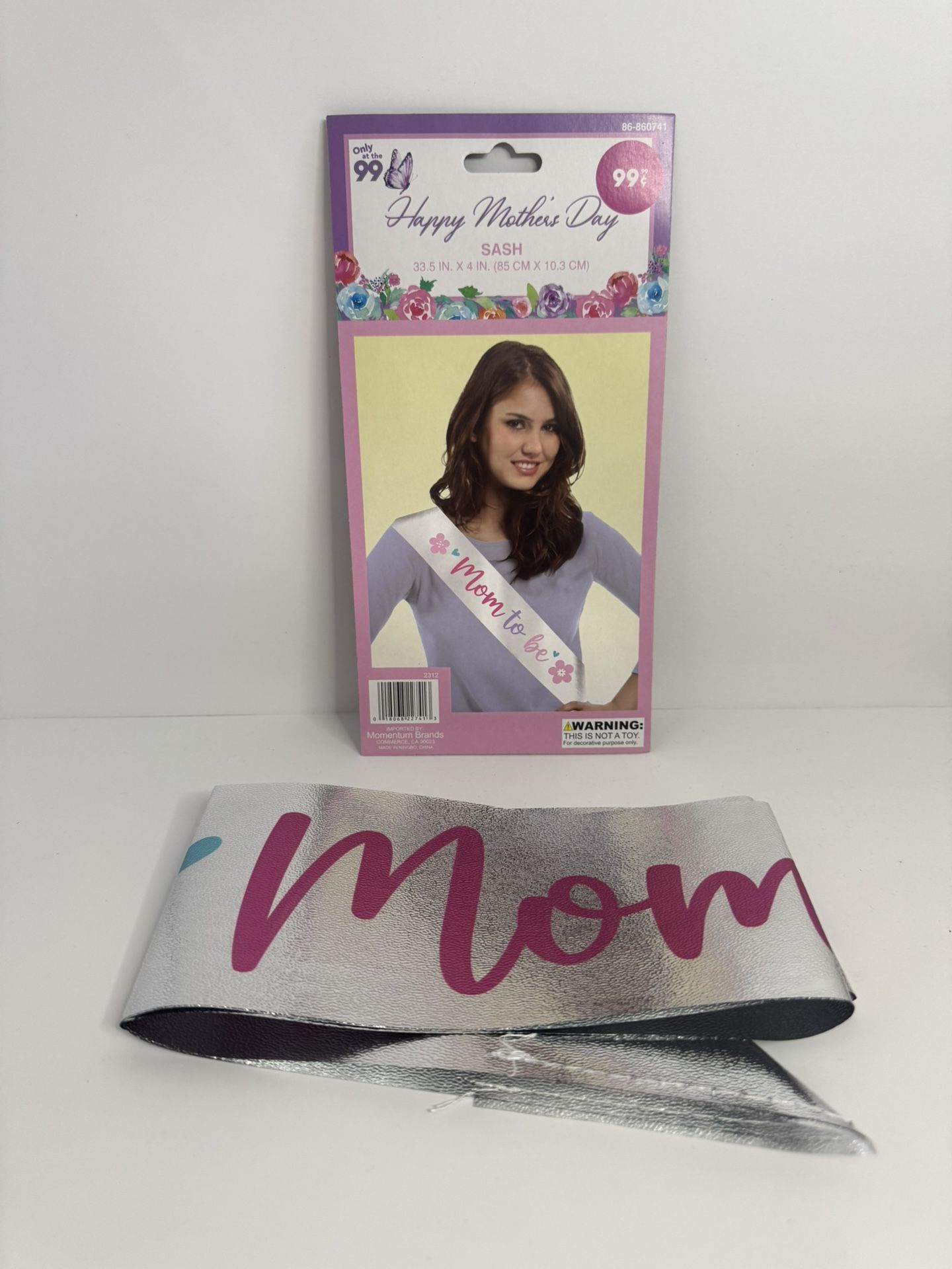 Mom To Be Mothers Day Sash