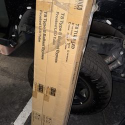 Frosted LED Tubes T8 type B Ballast Bypass