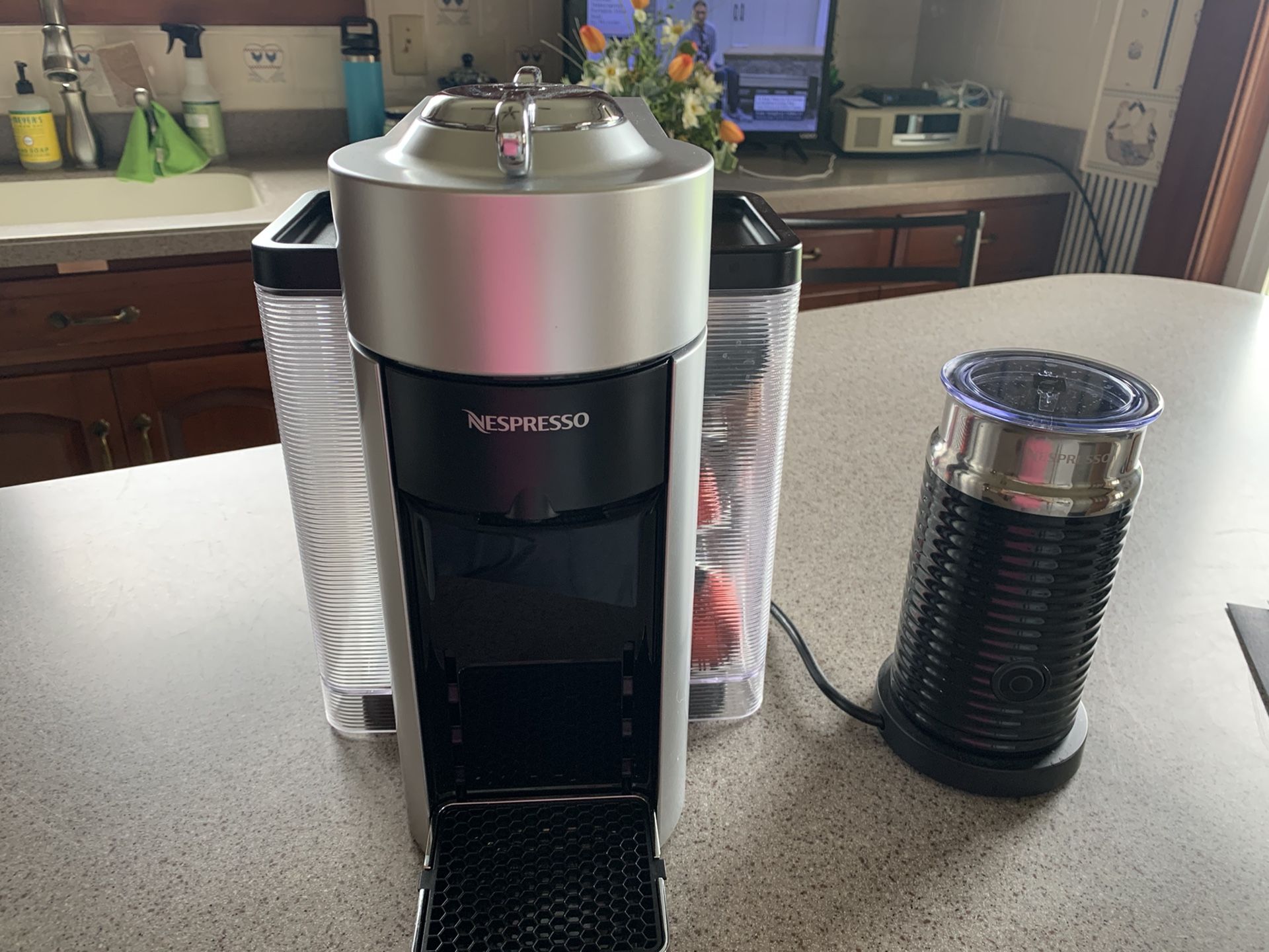 Nespresso Vertuo Coffee Maker with Milk Frother