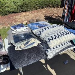 Clothes, Blankets, Household Items