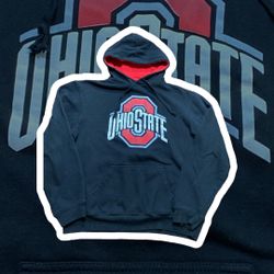 4th and 1 Black Red Ohio State Buckeyes Hoodie | Color: Black/Red | Size: L