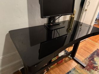 Adjustable Luxury Glass Table
