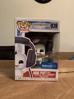 Funko POP! Movies - Ghostbusters Afterlife - Mini Puft (With Headphones) #939 Walmart Exclusive 