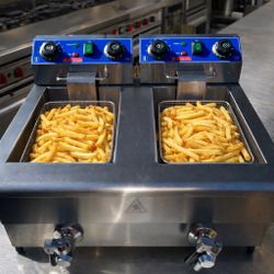 Brand New Electric Double Deep Fryer For 140